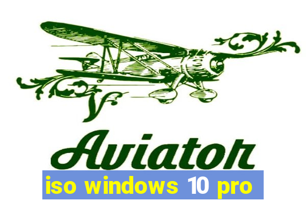 iso windows 10 pro